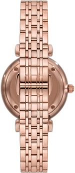 Emporio Armani AR11446 Two-Hand Rose Gold-Tone Stainless Steel Watch