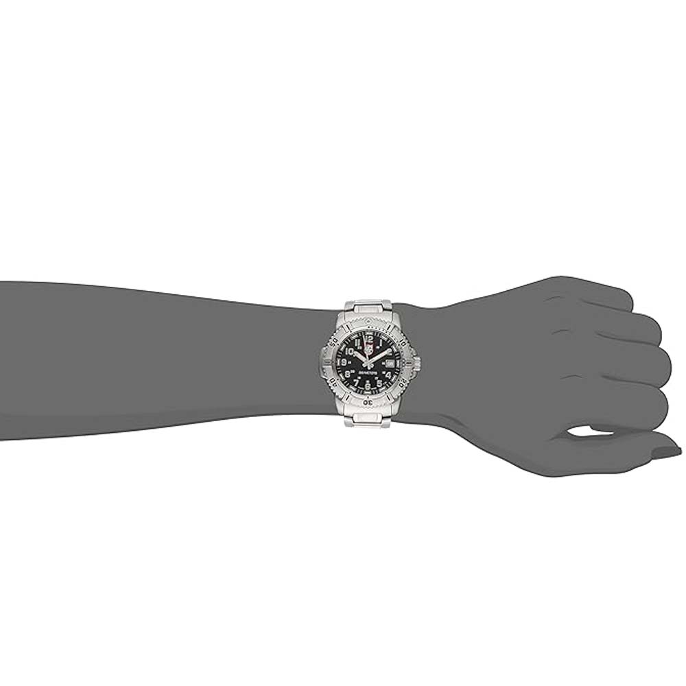 LUMINOX L7252 Steel Colormark Black Dial Black Ion Plated Women's Watch Luminox