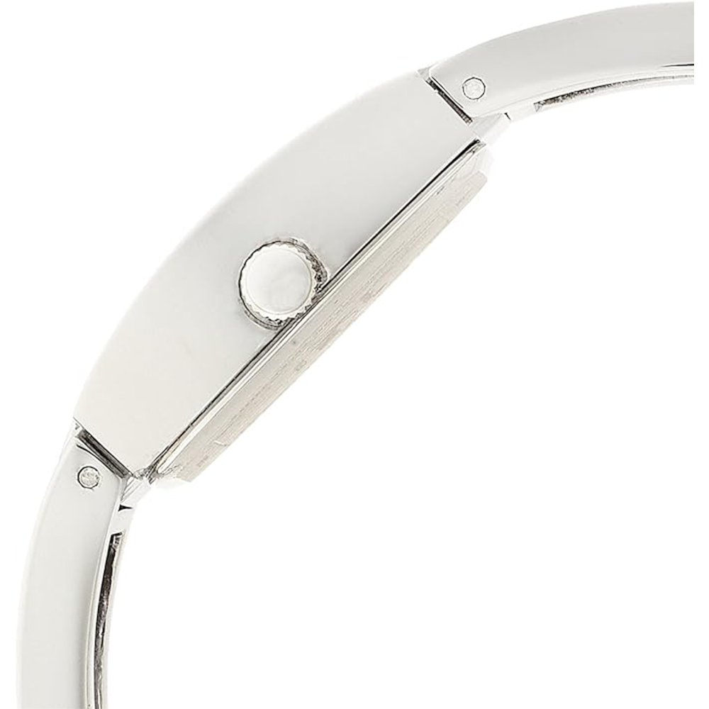 Armitron 75/3531MPSV Crystal Accented Silver-Tone Bangle Women's Watch