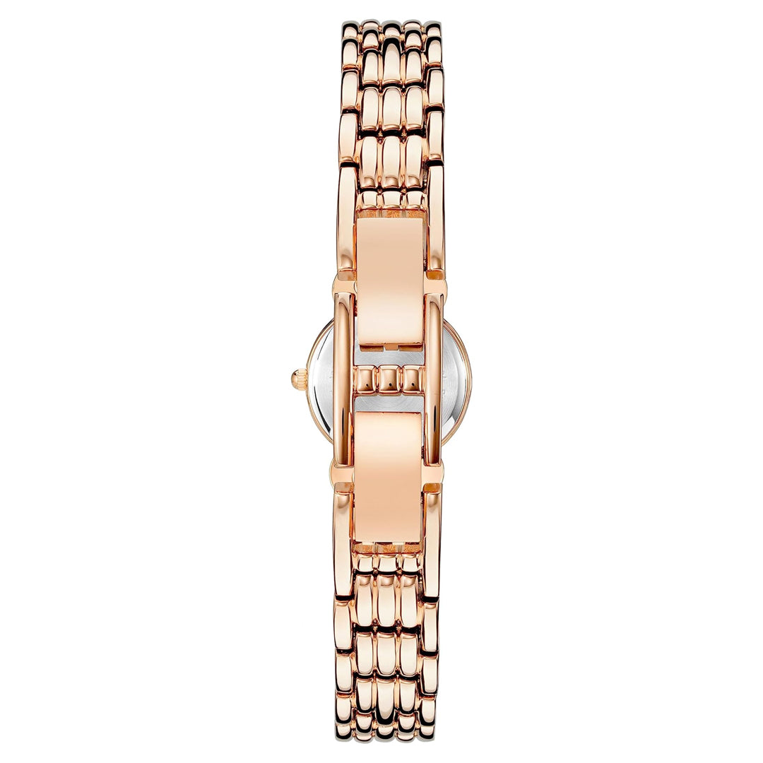 Armitron 75/5650MPRGST Genuine Crystal Accented Women's Bracelet Watch and Jewelry Set ARMITRON