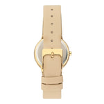 Armitron 75/5748CHGPTP Ringlet Genuine Crystal Accented Leather Strap Women's Watch