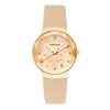 Armitron 75/5748CHGPTP Ringlet Genuine Crystal Accented Leather Strap Women's Watch