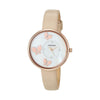 Armitron 75/5753MPRGBH Colias Genuine Crystal Accented Pink Leather Strap Women's Watch ARMITRON