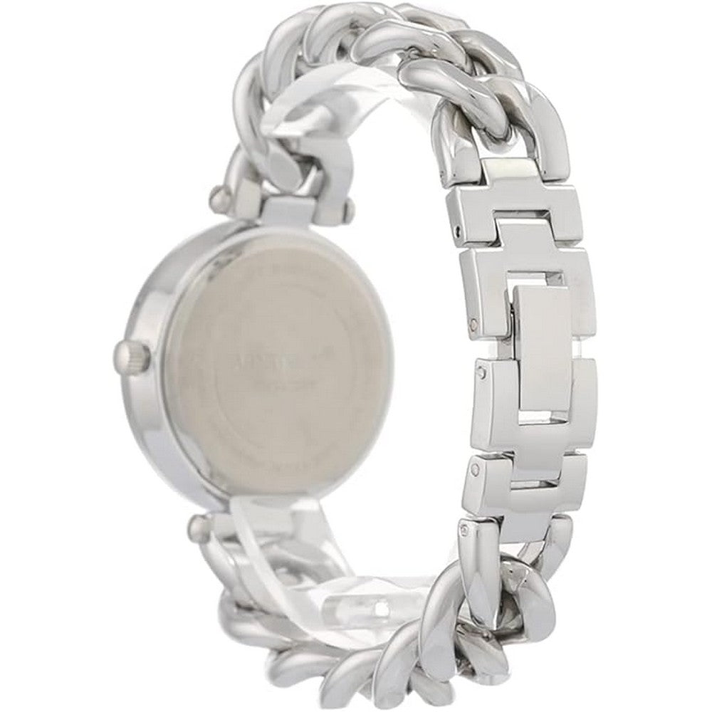 Armitron Women's Genuine Crystal Accented Chain Bracelet Watch, 75/5822