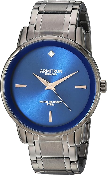 Armitron Men's Diamond-Accented Bracelet Watch  20/5263NVDG