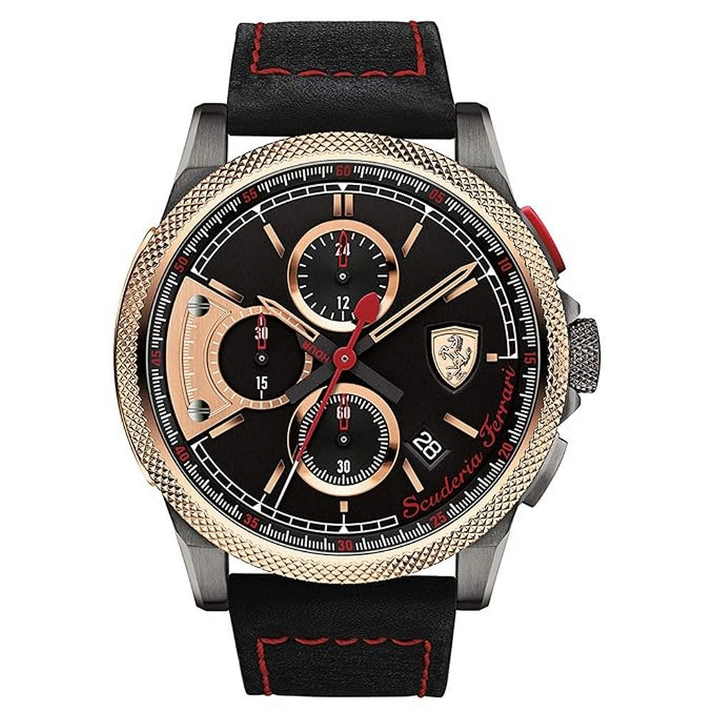 SCUDERIA Ferrari 0830313 Formula Italia S Chronograph Black Dial Men's Watch