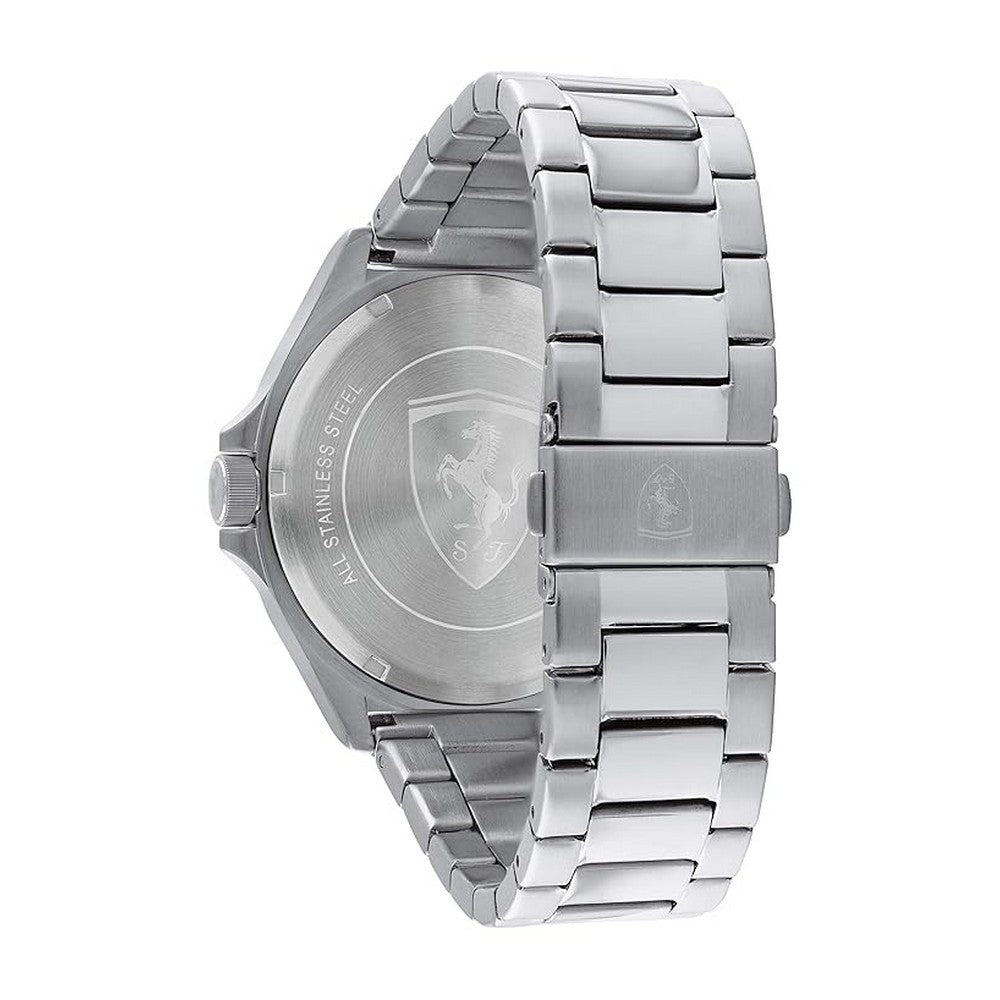 SCUDERIA Ferrari 0830507 Aero Silver Men's Bracelet Watch