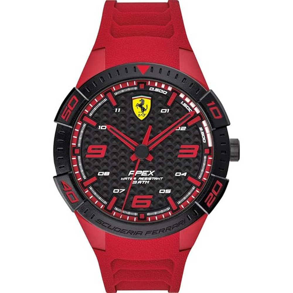 SCUDERIA Ferrari 0830664 APEX Analogue Classic Black Dial Men's Watch