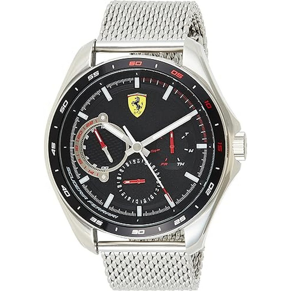 Ferrari watch silver hotsell