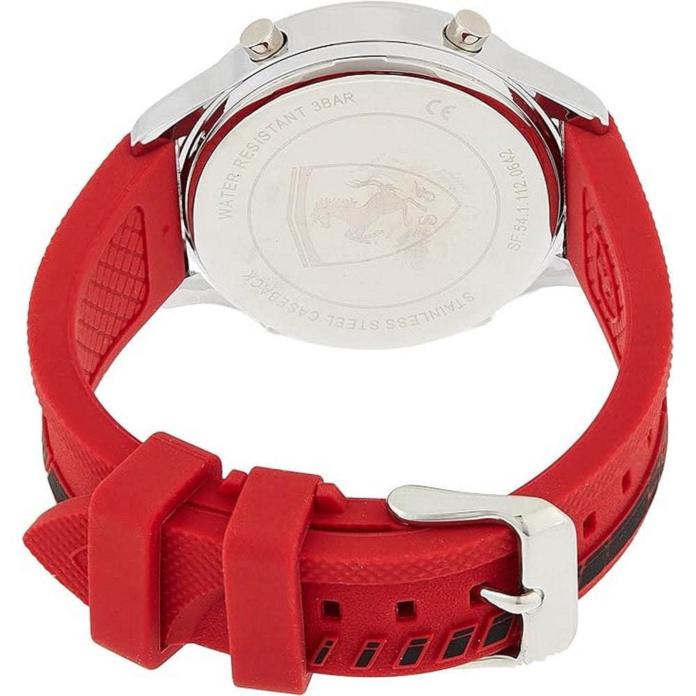 SCUDERIA Ferrari 0830757 Quartz with Silicone Strap Men's watch