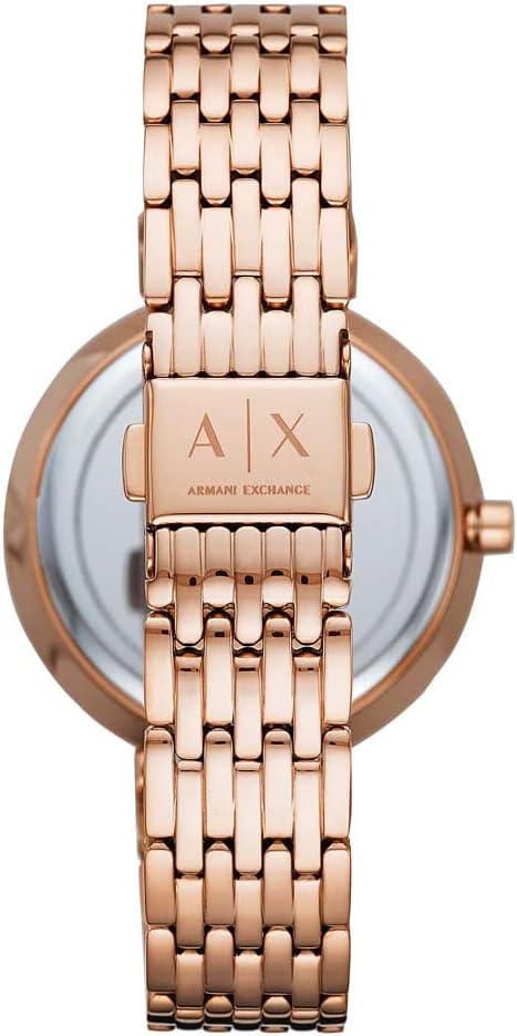 Armani Exchange AX5901 36 mm Rose Gold Women Watch