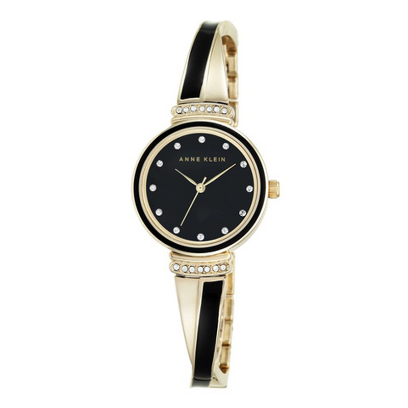 Anne Klein AK/2216BKGB Black Dial Analog Quartz Women's Watch