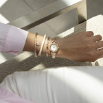 Anne Klein AK/2238RGST Pink Dial Analog Quartz Women's Watch