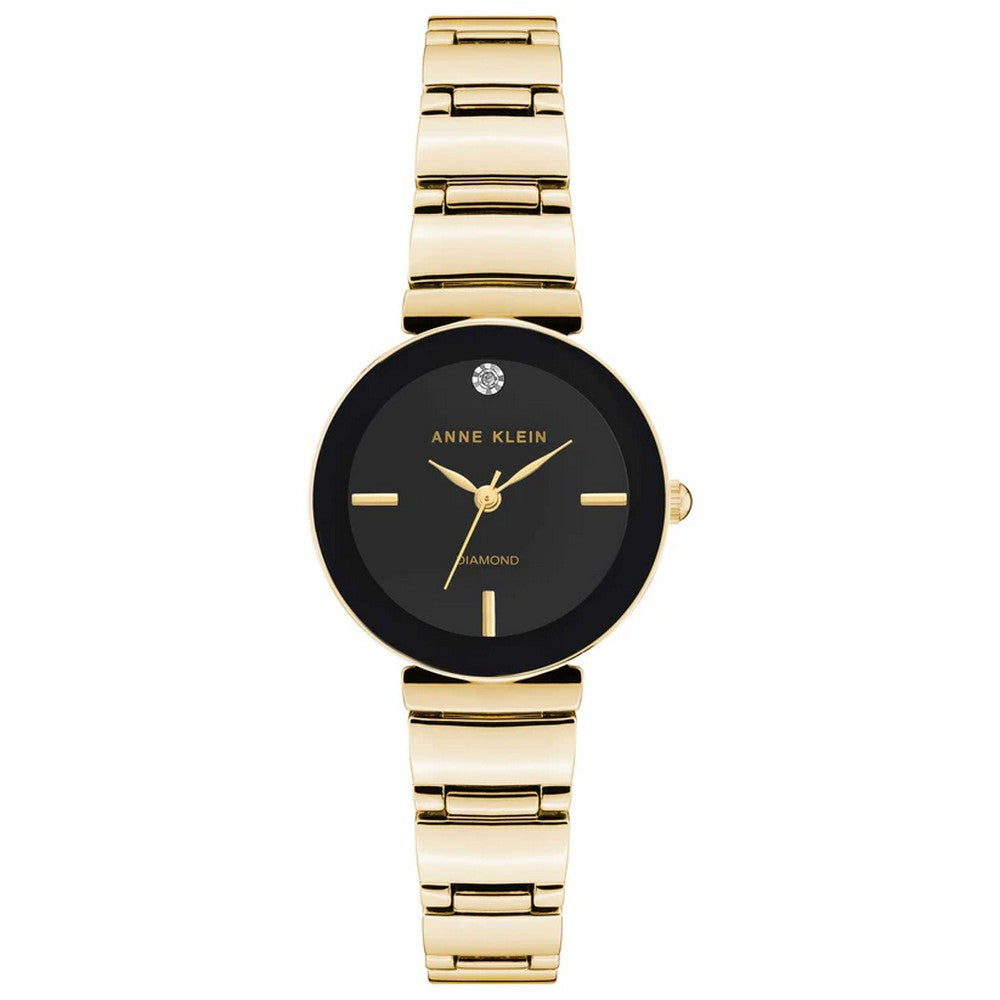 Anne Klein AK-2434BMGB Classic Quartz Black Dial Women's Watch