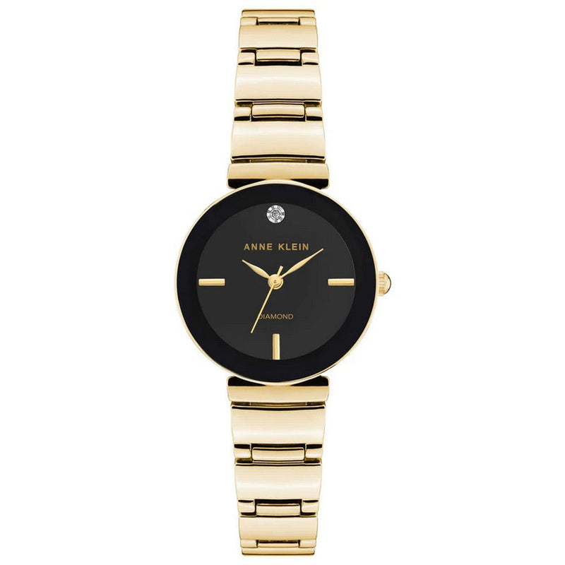 Anne Klein AK-2434BMGB Classic Quartz Black Dial Women's Watch