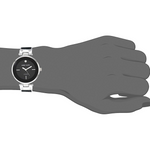 Anne Klein AK/2513BKSV Black Dial Analog Quartz Men's Watch