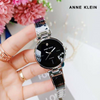 Anne Klein AK/2513BKSV Black Dial Analog Quartz Men's Watch