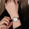 Anne Klein AK/2718RGBK Silver Dial Analog Quartz Women's Watch
