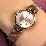 Anne Klein AK-3002RGRG Rose Gold Diamond Dial Analog Quartz Women's Watch