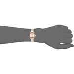 Anne Klein AK/3220RGRG Rose Gold Diamond Dial Analog Quartz Women's Watch