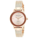 Anne Klein AK/3220RGRG Rose Gold Diamond Dial Analog Quartz Women's Watch