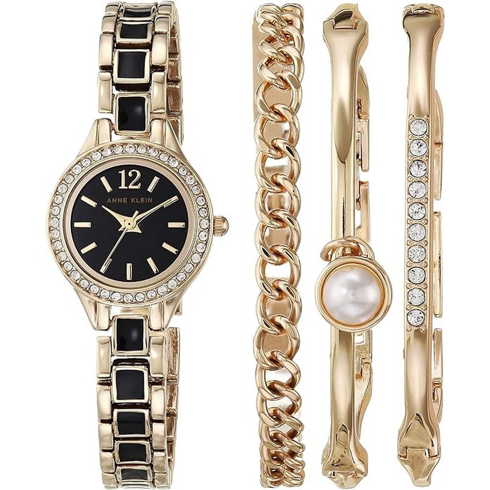 Anne Klein AK/3396BKST Ladies Quartz Watch