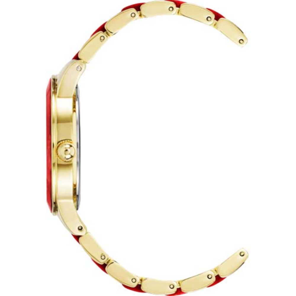 Anne Klein AK/3610GPRD Red Dial Analog Quartz Women's Watch