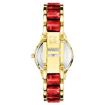 Anne Klein AK/3610GPRD Red Dial Analog Quartz Women's Watch