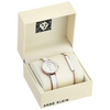 Anne Klein AK/3620WTST White Dial Analog Quartz Women's Watch