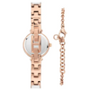 Anne Klein AK/3620WTST White Dial Analog Quartz Women's Watch
