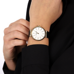 Anne Klein AK/3696SVBK Silver Dial Analog Quartz Women's Watch