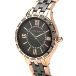 Anne Klein AK/3810BKRG Black Dial Analog Quartz Women's Watch
