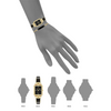 Anne Klein AK/3898BKST Black Dial Analog Quartz Women's Watch