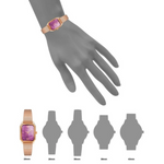 Anne Klein AK/3980PMRG Pink Dial Analog Quartz Women's Watch