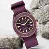 Anne Klein AK/4016RGPR Purple Dial Analog Quartz Women's Watch