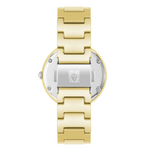 Anne Klein AK/4037YMYL yellow mother-of-pearl Dial Analog Quartz Women's Watch