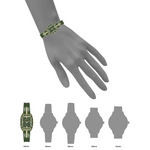 Anne Klein AK/4042GPGN Green Dial Analog Quartz Women's Watch