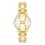 Anne Klein AK/4060CHGB Gold Dial Analog Quartz Women's Watch