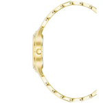 Anne Klein AK/4060CHGB Gold Dial Analog Quartz Women's Watch