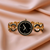 Anne Klein AK/4066BKST Black Dial Analog Quartz Women's Watch