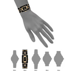 Anne Klein AK/4068GPBK Black Dial Analog Quartz Women's Watch