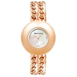 Anne Klein AK/4100MPRG Silver Dial Analog Quartz Women's Watch