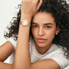 Anne Klein AK/4100MPRG Silver Dial Analog Quartz Women's Watch