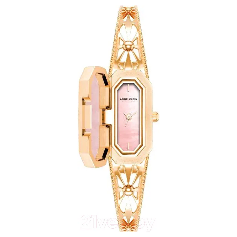 Anne Klein AK/4112RQRG Pink Dial Analog Quartz Women's Watch