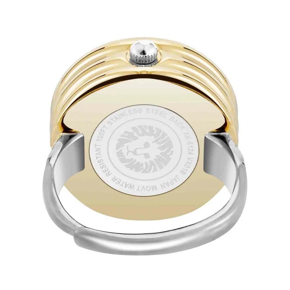 Anne Klein AK/5125RINGTT Women’s Analog Ring Watch