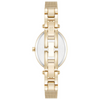 Anne Klein AK/5326CHGB Gold Dial Analog Quartz Women's Watch