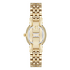 Anne Klein AK/5328CHGB Gold Dial Analog Quartz Women's Watch