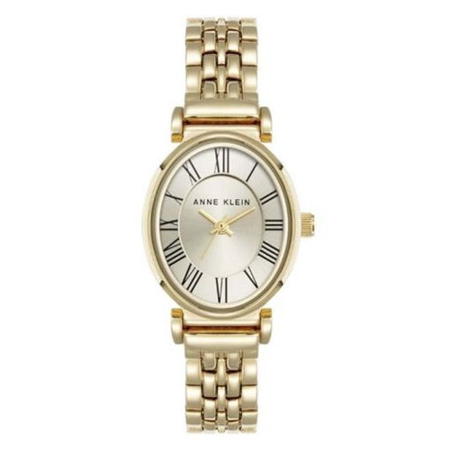 Anne Klein AK/5328CHGB Gold Dial Analog Quartz Women's Watch