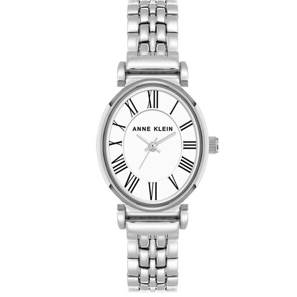 Anne Klein AK-5329SVSV White Dial Analog Quartz Women's Watch