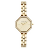 Anne Klein AK/5400CHGB Gold Dial Analog Quartz Women's Watch